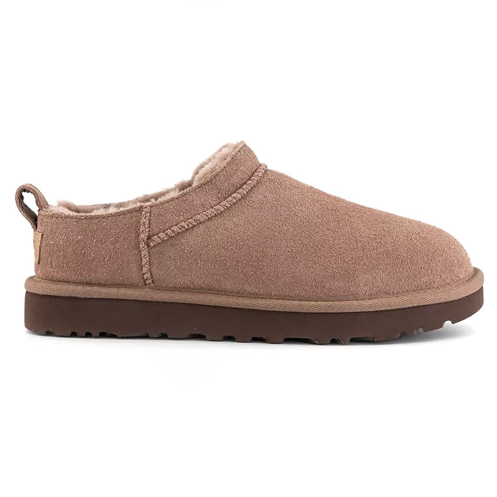 UGG Classic Micro coloris Rocky Oak – bottine ultra-courte en daim