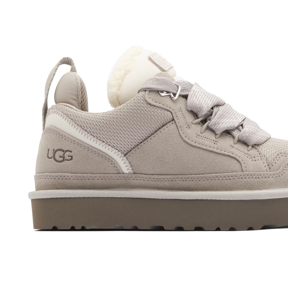 UGG Lowmel coloris Pumice – basket en daim et toile, vue 2