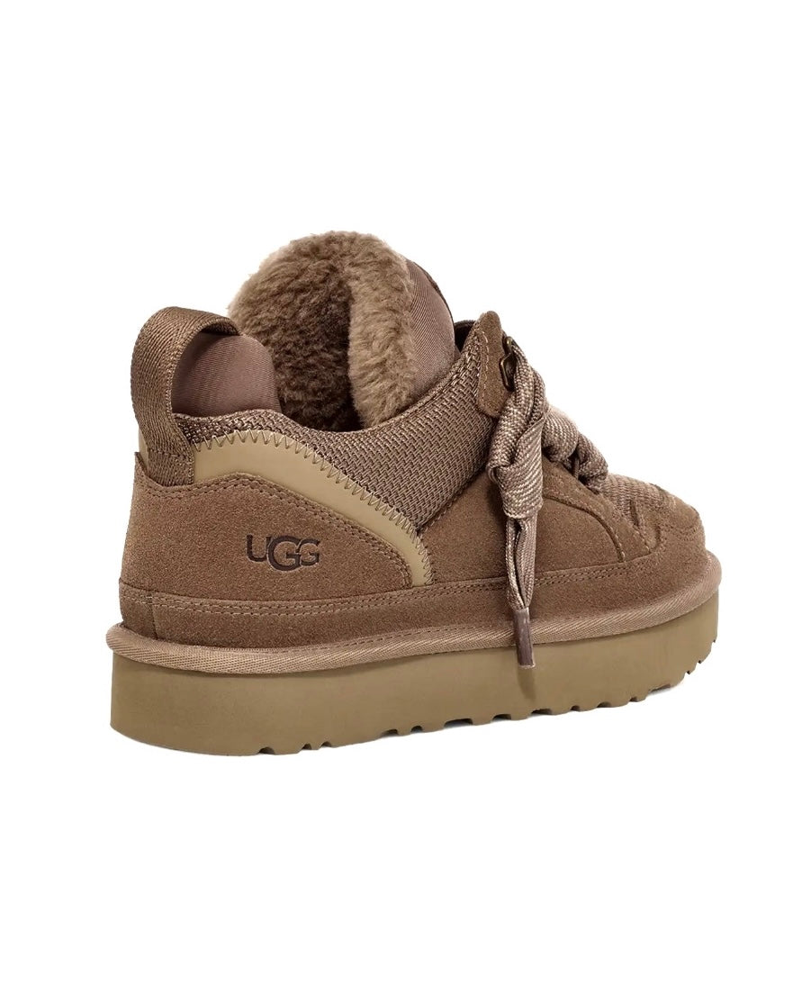 UGG Lowmel coloris Hickory – basket en daim et toile, vue 2