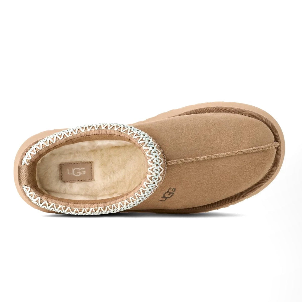 UGG Tazz coloris Sand – chausson plateforme en daim, vue 2