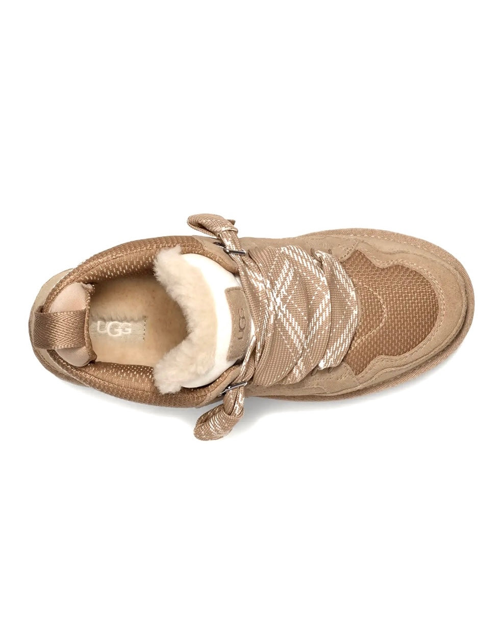 UGG Lowmel coloris Sand – basket en daim et toile, vue 3
