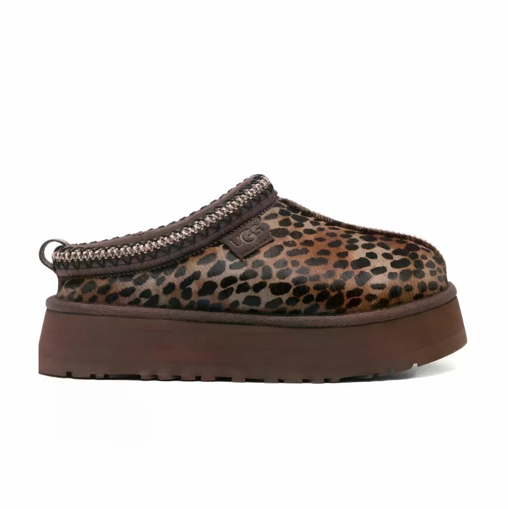UGG Tazz Léopard – chausson plateforme imprimé léopard, vue 1
