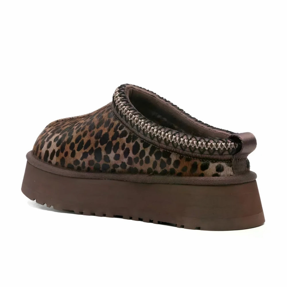 UGG Tazz Léopard – chausson plateforme imprimé léopard, vue 3