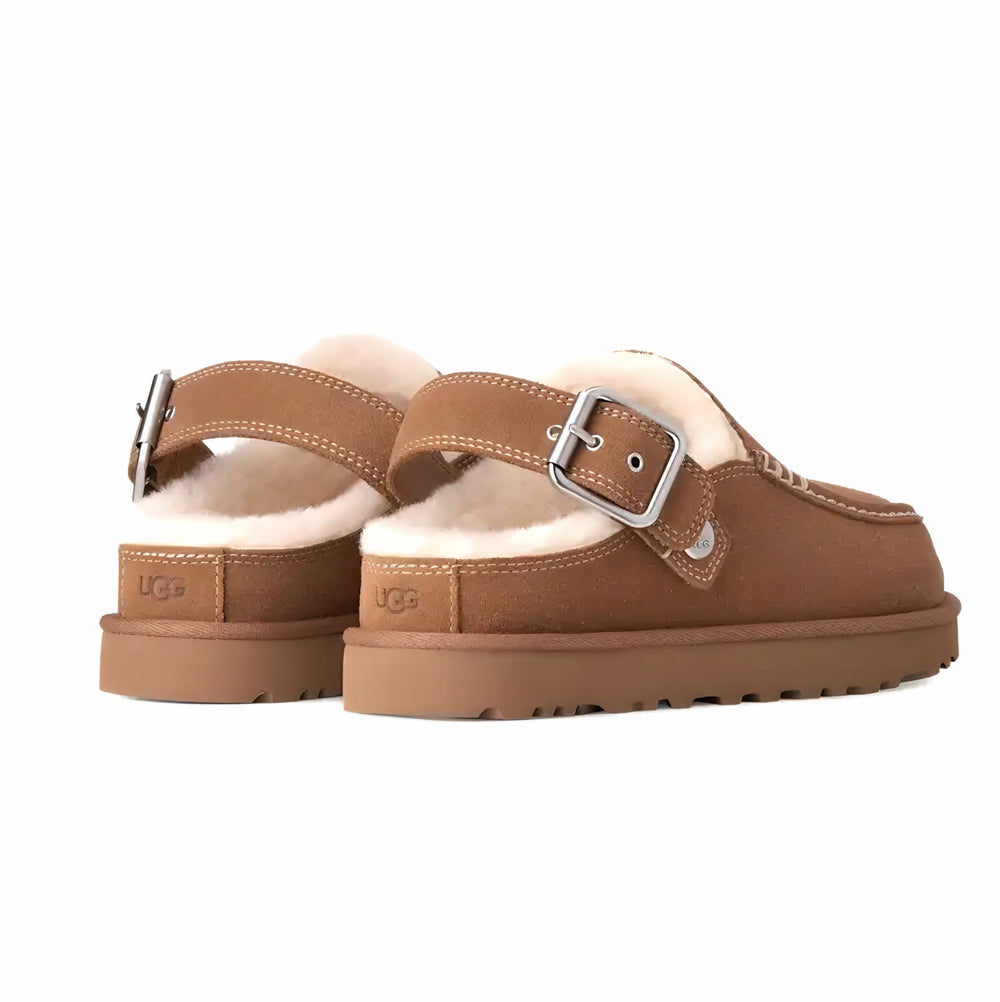 UGG Goldenstar Evelina coloris Chestnut – sabot à bride, vue 4