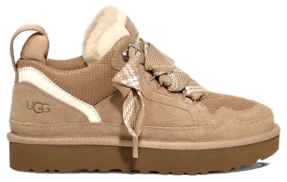 UGG Lowmel – Basket en daim et toile