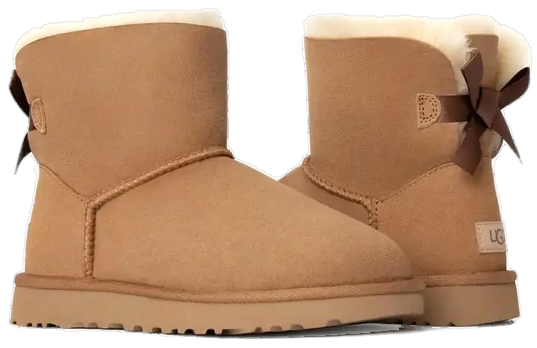 UGG Mini Bailey Bow II – Bottine à nœud satin