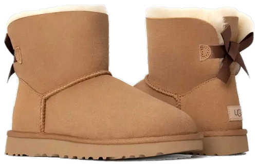 UGG Mini Bailey Bow II – Bottine à nœud satin